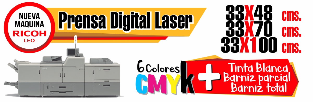 Impresión láser, prensa digital